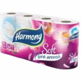 Harmony toal.papír soft aroma 3vr, 8ks